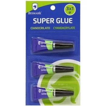 Instant Adhesive Bismark Super Glue 1 g (24 Units) 2