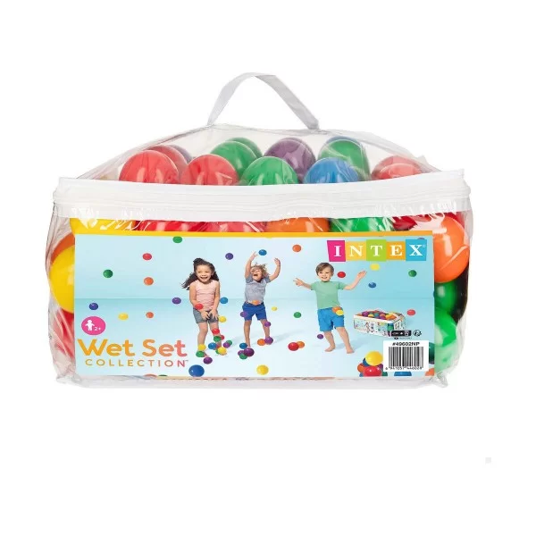Balls Intex Fun Ballz Multicolour 100 Pieces
