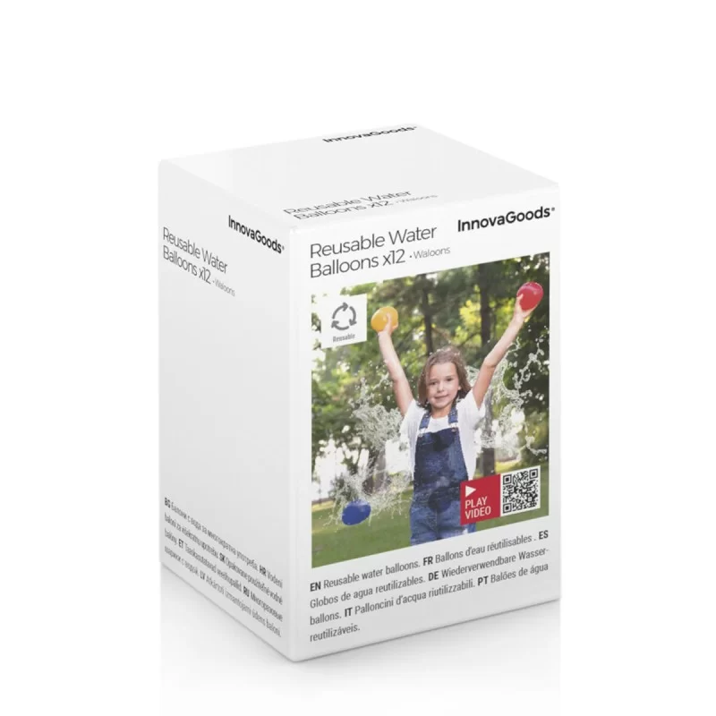 Reusable Water Balloons Waloons InnovaGoods 12...