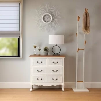 Watch Versa MDF Wood/Metal (68 x 6,5 x 68 cm) 2