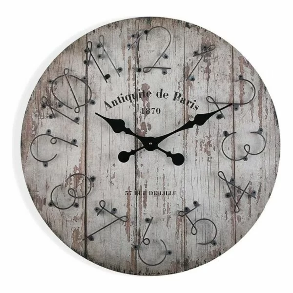 Wall Clock Versa 21110101 Wood