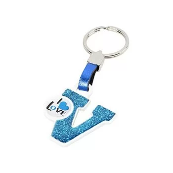 Keychain Letter V 2