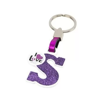 Keychain Letter S 2