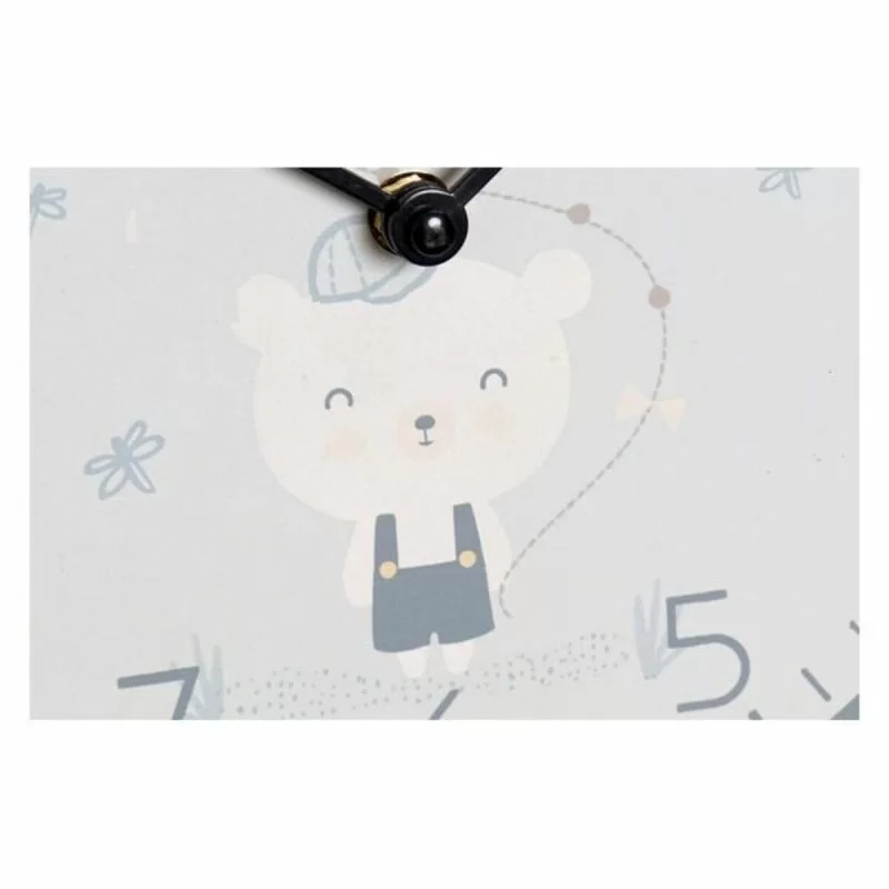 Wall Clock DKD Home Decor Blue Pink Wood Metal...