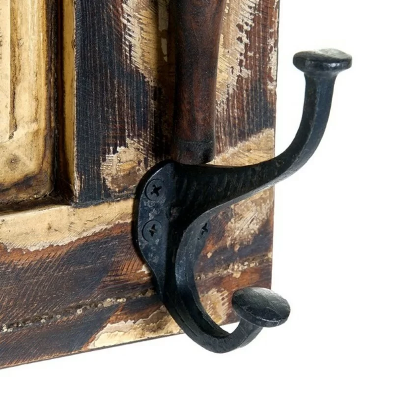 Wall Clock DKD Home Decor London Teak (81 x 15...