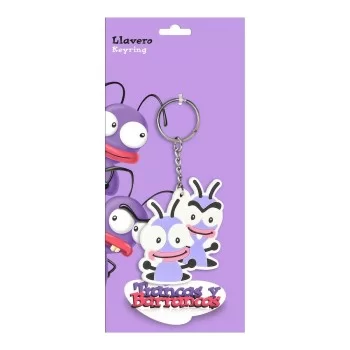 Keychain El Hormiguero Purple Black (8 x 3 cm) 2