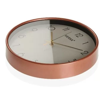 Wall Clock Gold Plastic (4 x 30 x 30 cm) 2