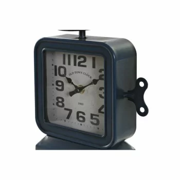 Table clock DKD Home Decor 8424001799985 Blue Iron 19 x 8... 2