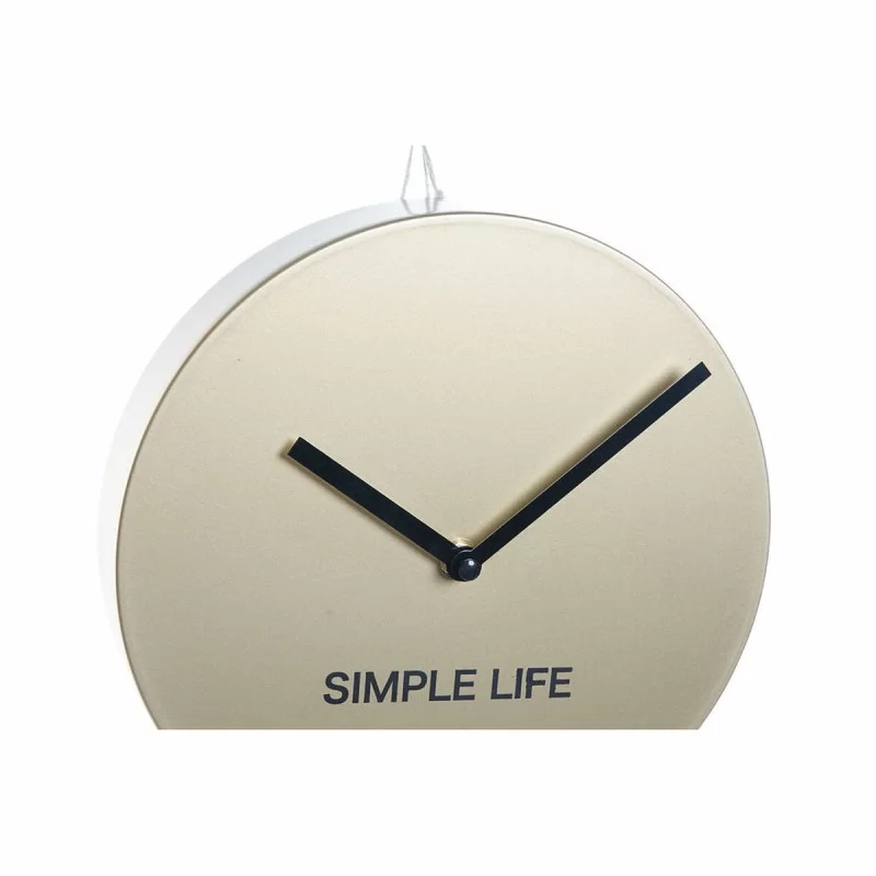 Wall Clock DKD Home Decor Golden Iron Plastic...