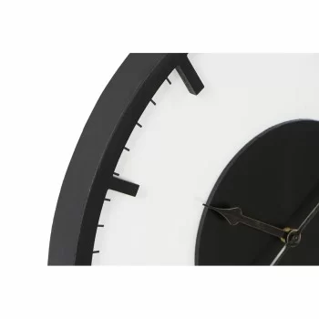 Wall Clock DKD Home Decor 50 x 3,5 x 50 cm Black White... 2