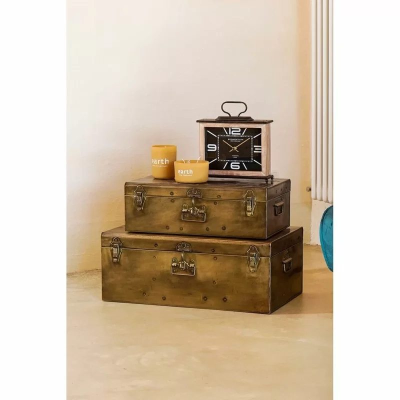 Table clock DKD Home Decor 28 x 8 x 29,5 cm...