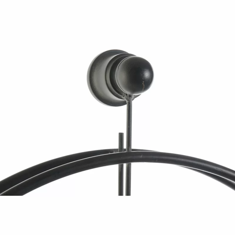 Wall Clock DKD Home Decor Black Crystal Iron 64...