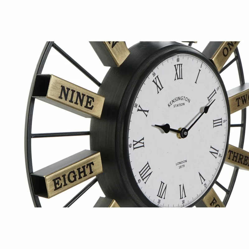 Wall Clock DKD Home Decor 40 x 6,4 x 40 cm...