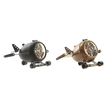 Table clock DKD Home Decor 23 x 16 x 13 cm Aeroplane...