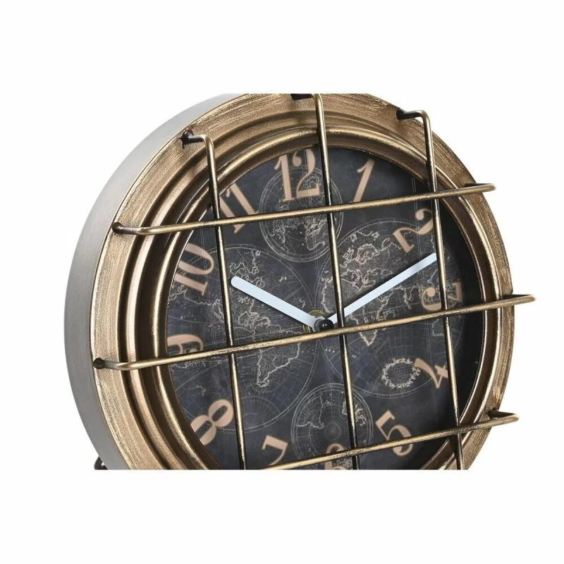 Table clock DKD Home Decor World Map 22 x 17 x...