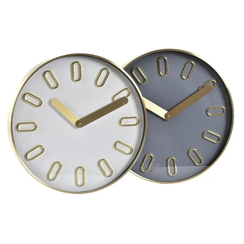 Wall Clock DKD Home Decor 35,5 x 4,2 x 35,5 cm...