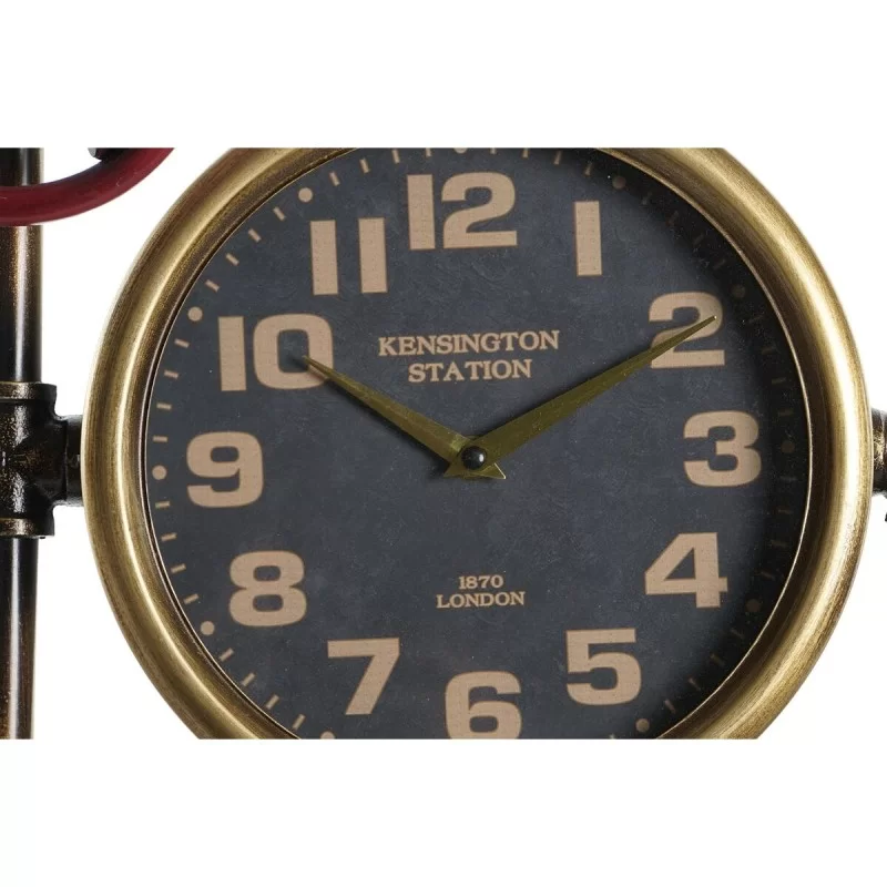 Wall Clock DKD Home Decor Valves 37,5 x 11 x 59...