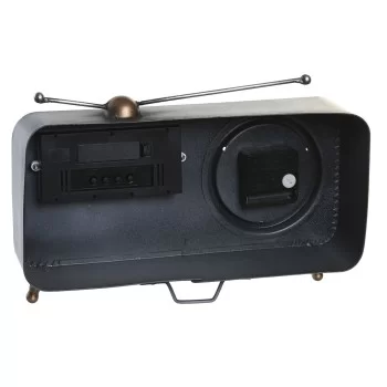 Table clock DKD Home Decor 33 x 11,5 x 26 cm Grey Copper... 2