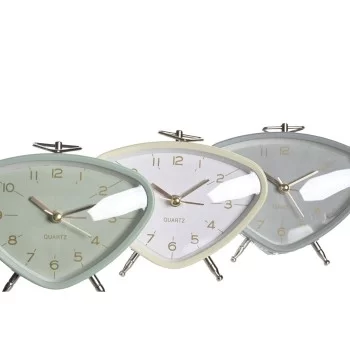 Alarm Clock DKD Home Decor 11,5 x 4 x 10 cm Metal PVC... 2