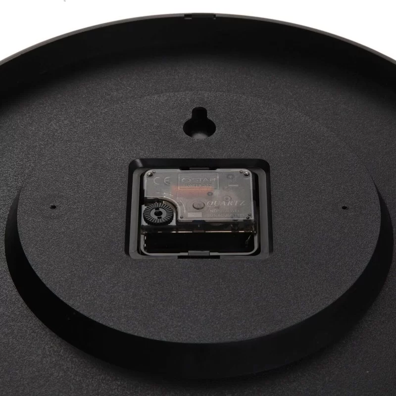 Wall Clock Versa Terracotta Crystal Plastic 4 x...