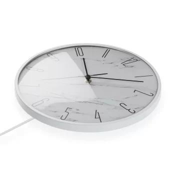 Wall Clock Versa Pendulum Metal Crystal MDF Wood 4,5 x 56... 2