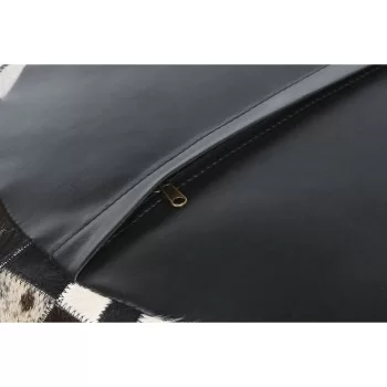 Cushion DKD Home Decor Floor Cream Dark brown Colonial 48... 2