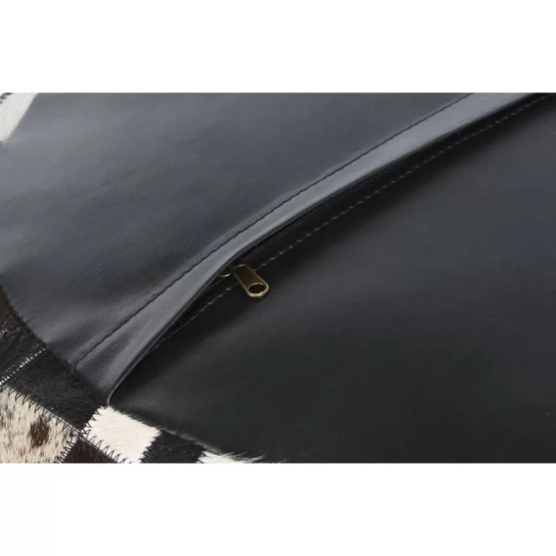 Cushion DKD Home Decor Floor Cream Dark brown...