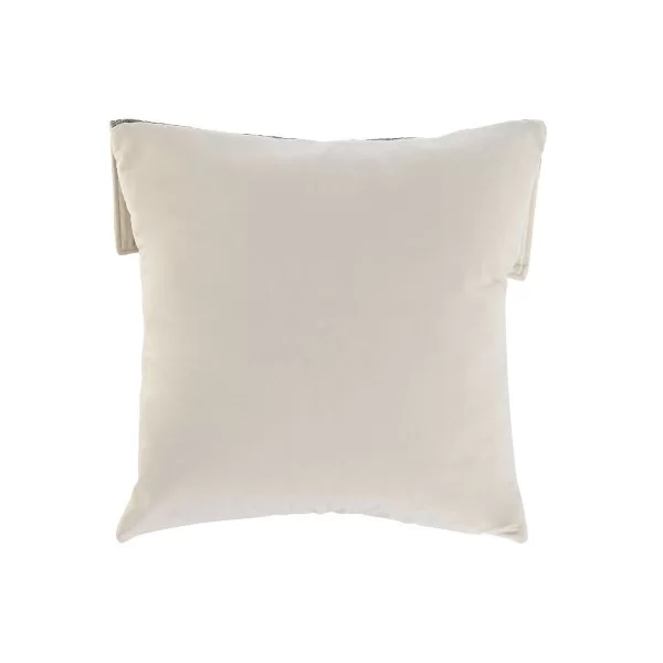 Cushion Home ESPRIT White Green 45 x 10 x 45 cm