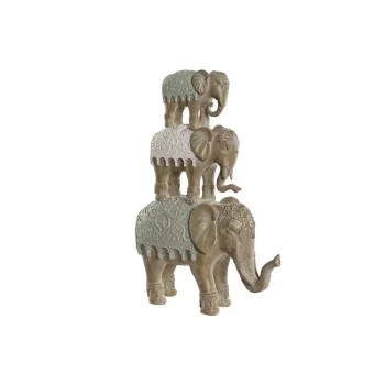Decorative Figure Home ESPRIT White Elephant Colonial...