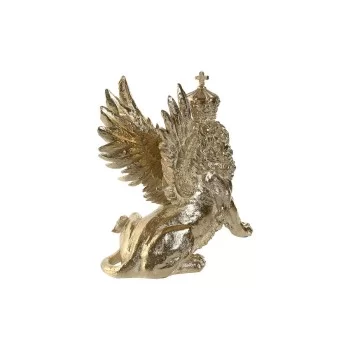 Decorative Figure Home ESPRIT Golden Lion 20 x 10,5 x... 2