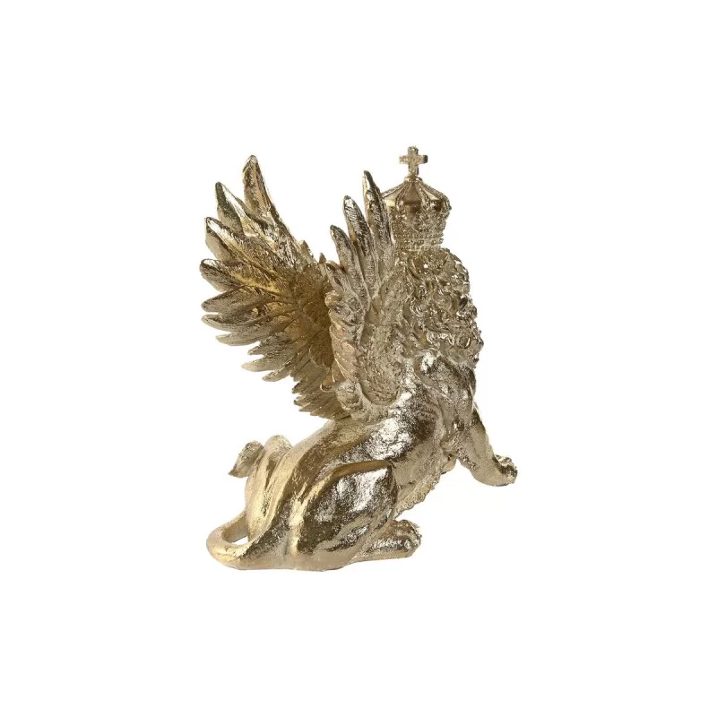 Decorative Figure Home ESPRIT Golden Lion 20 x...