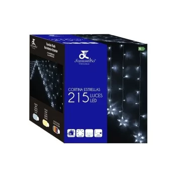 LED Curtain Lights Multicolour Stars 2