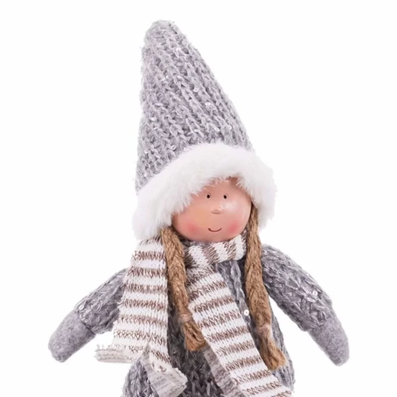 Christmas bauble Grey Multicolour Metal...