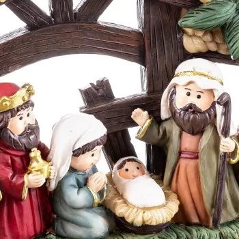 Christmas bauble Nativity/Bethlehem Multicolour Polyresin... 2