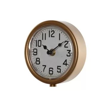 Table clock Home ESPRIT Green Orange Metal polypropylene... 2