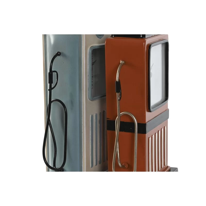 Table clock Home ESPRIT Blue Orange Metal...