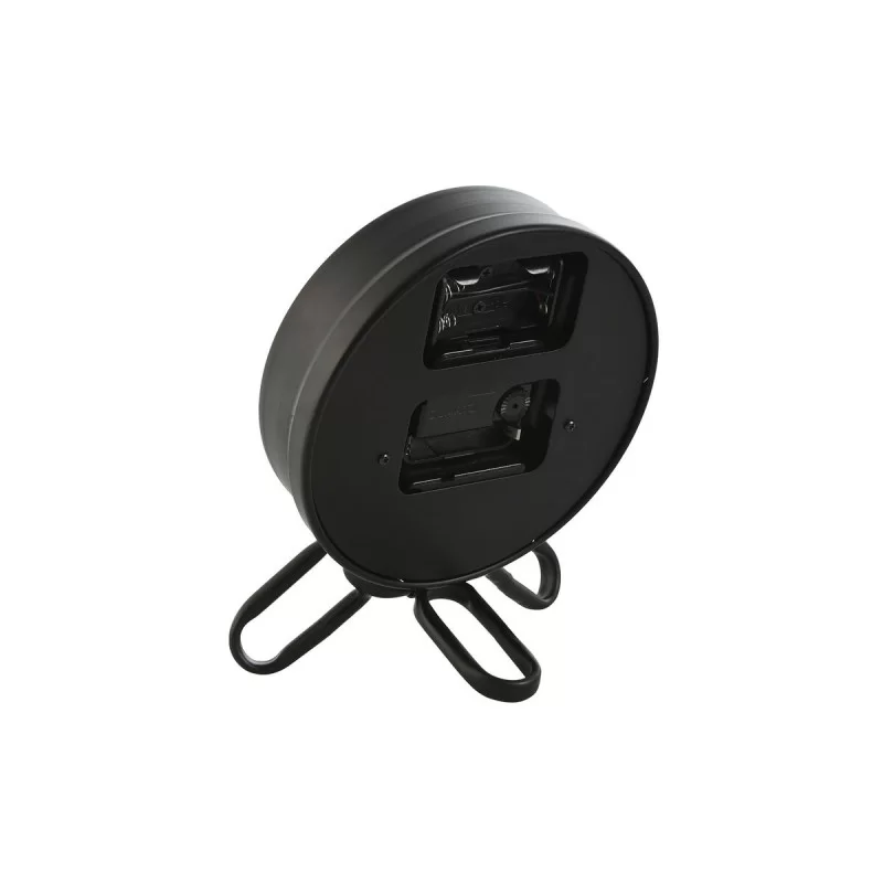 Table clock Home ESPRIT Black Silver Metal...