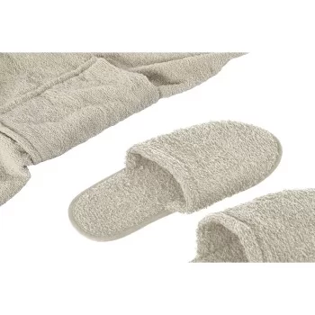 Dressing Gown Home ESPRIT Beige Cotton Men 2