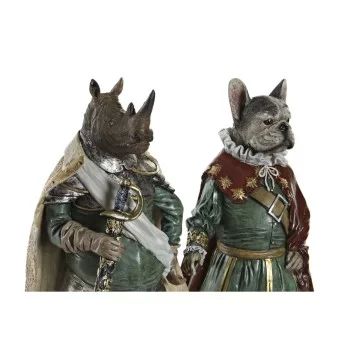 Decorative Figure Home ESPRIT Multicolour Animal 20 x 15... 2