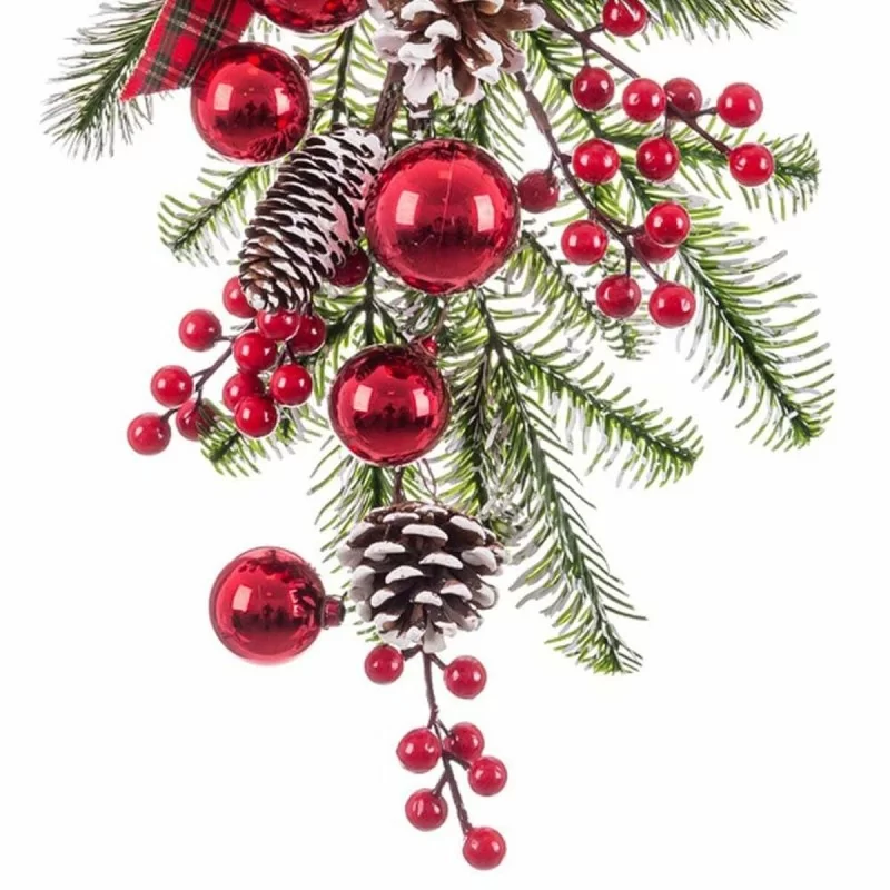 Christmas bauble Red Multicolour Plastic...