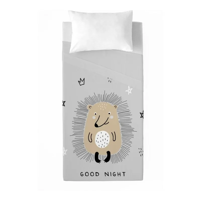 Top sheet Popcorn Nordic Urchin Ice 180 x 270 cm