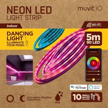 LED strips Muvit MIOLST003 G 24 W 2