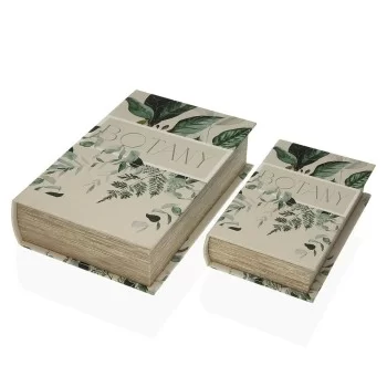 Decorative box Versa Botanic Book 7 x 27 x 18 cm 2