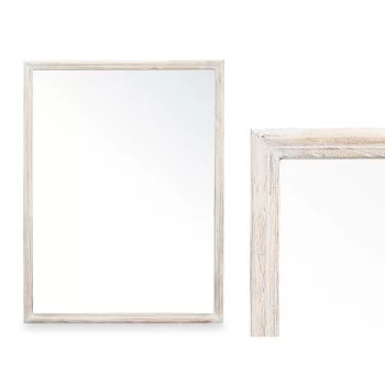 Wall mirror Wood Natural 65 x 85 x 65 cm 2