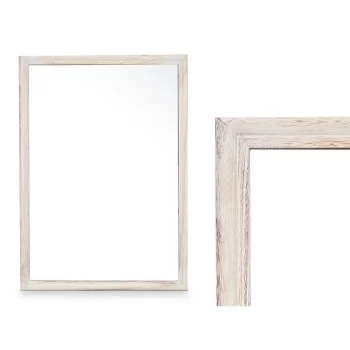 Wall mirror Wood Natural 50 x 70 x 50 cm 2