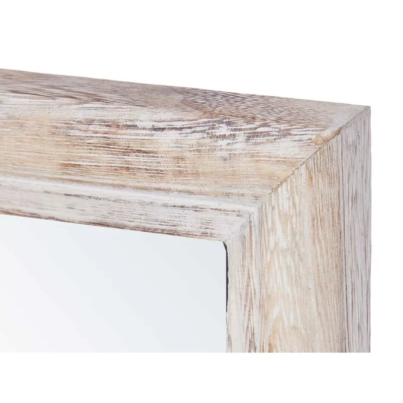 Wall mirror Wood Natural 50 x 70 x 50 cm