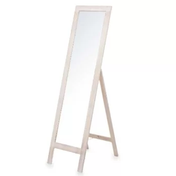 Free standing mirror Wood Natural 40 x 145 x 40 cm