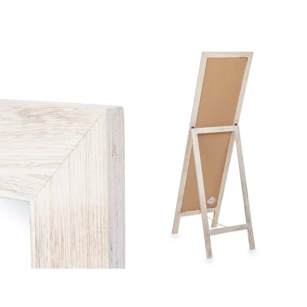 Free standing mirror Wood Natural 40 x 145 x 40 cm