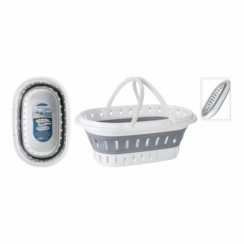 Folding Clothes Basket Bathroom Solutions 60 x...