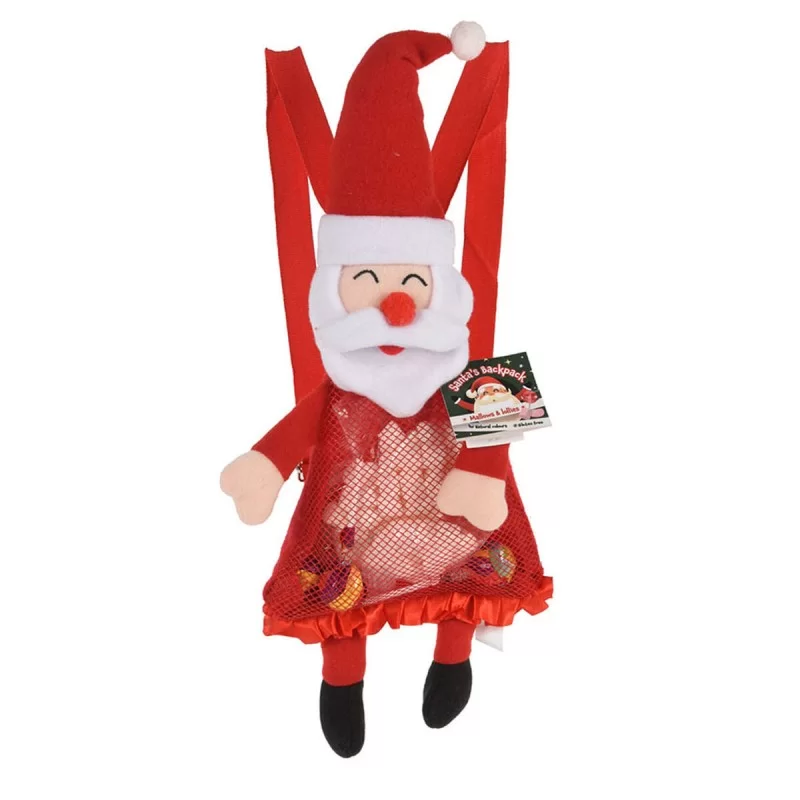 Rucksack Santa Claus Sweets Gluten-free 35 cm